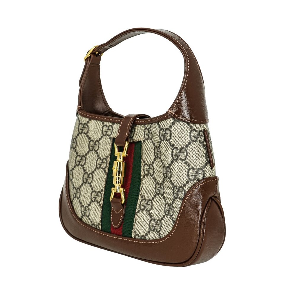 Gucci Jackie 1961 GG Supreme Mini Hobo Crossbody Bag - Picture 2 of 11